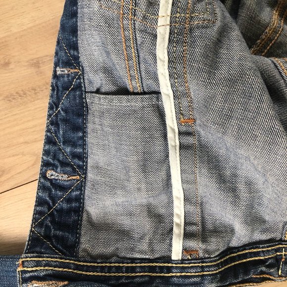 Hollister Cropped Denim Jacket Size M (fits Xs-S) - Picture 4 of 5